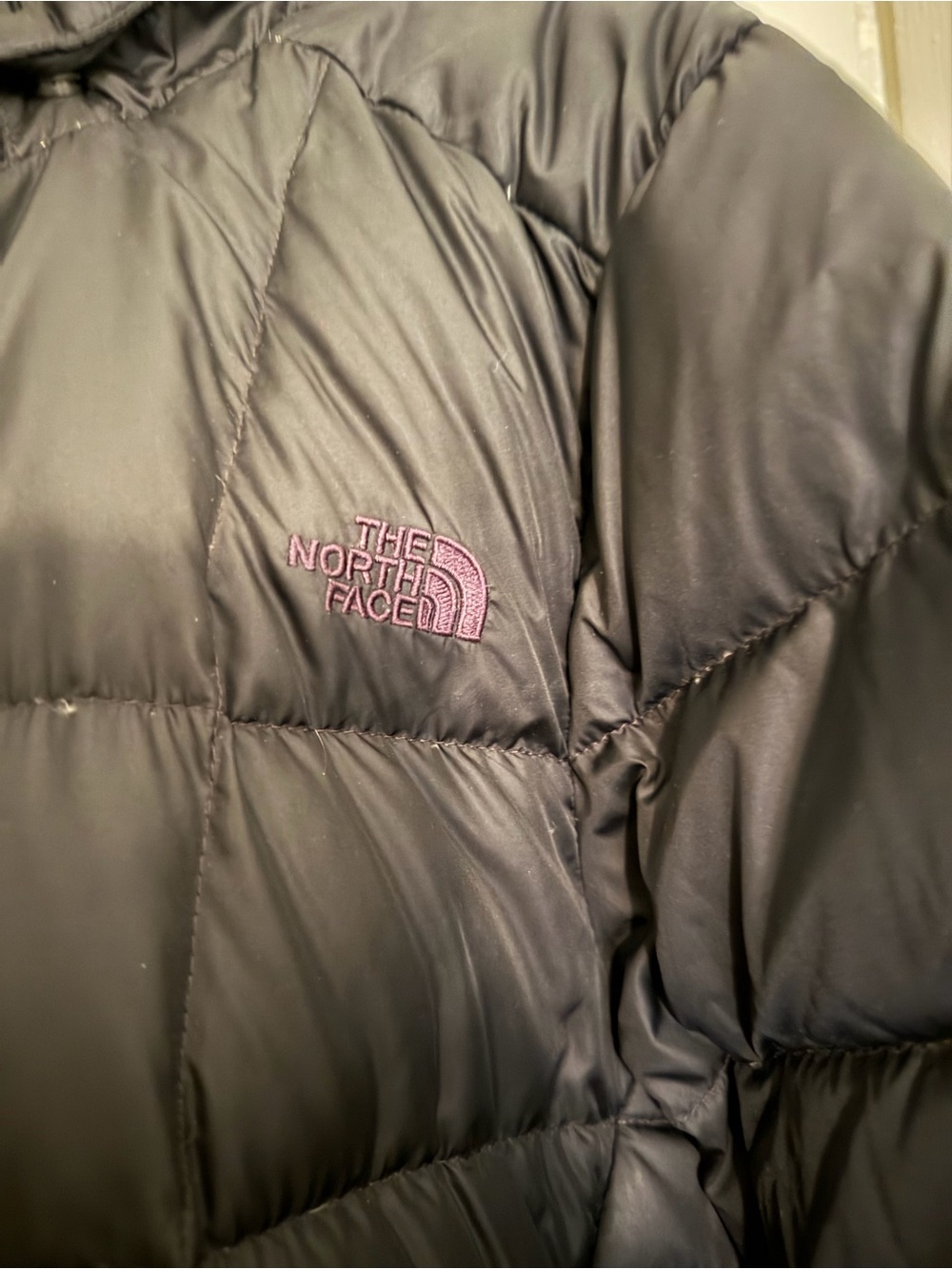 The North Face Women's Black Quilted Long Puffer Coat - Picture 3 of 4